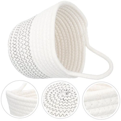  Hängeampel Übertopf Korb Wandhänge Blumenkorb Geflochtener Pflanzkorb - Bild 1 von 4