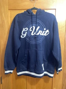 G-Unit Heavyweight 50 Cent Vintage Y2K men’s stitched embroidered Hoodie Large - Picture 1 of 6