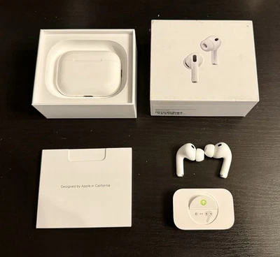 Apple AirPods Pro 3 Wireless Earbuds, Active Noise Cancellation - Slightly Used - Image 1 of 3