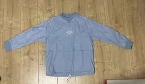Pretty Green X Umbro Blue Drill Top Size X Small - Picture 1 of 3