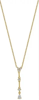 "Collar Lariat de diamantes Bony Levy Getty - oro amarillo de 18 k de 0,22 quilates 16"" 18""" Foto 1 de 4