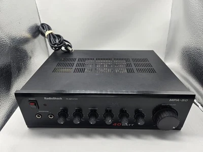 RADIO SHACK MPA-50 40-WATT PA AMPLIFIER - Image 1 of 4