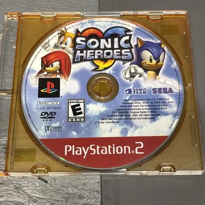 Sonic Heroes Greatest Hits (Sony PlayStation 2, 2005) PS2 Disc Only - Image 1 of 3