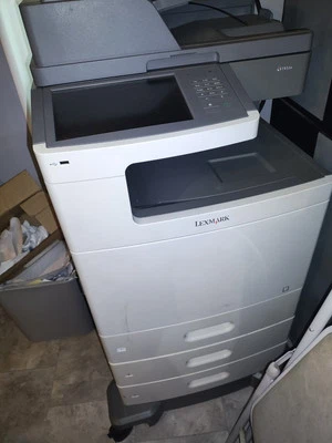 LEXMARK X792de MFP Color All-In-One Printer (TYPE 7562-436)*READ DESC* - Image 1 of 4