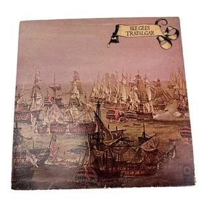 BEE GEES TRAFALGAR LP VINYL ALBUM 12" TRI-FOLD. EXCELLENT. - Picture 1 of 5