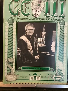 Manfred Thumm Genii Magicians Magazine Vintage Magic Mar 1984 Contents Page - Picture 1 of 3