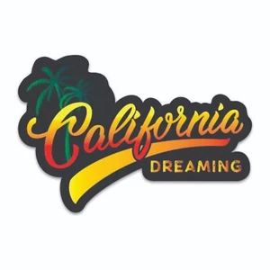 Calcomanía con pegatinas de ensueño de California - Imagen 1 de 2