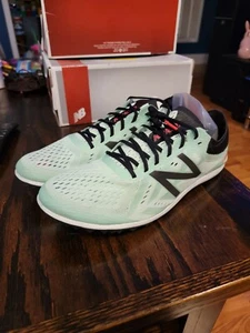 Women's New Balance Low Top Lace Up Baseball Shoes Mint Green, Size 12 - Picture 1 of 9