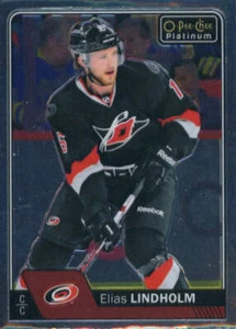 2016-17 O-Pee-Chee Platinum #97 Elias Lindholm Carolina Hurricanes - Picture 1 of 3