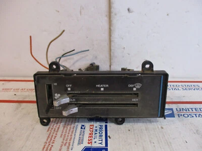 ❄️ 1986 C1500 TEMPERATURE AC HEAT AIR CLIMATE CONTROL UNIT SWITCH DEFROSTER DASH - Image 1 of 4