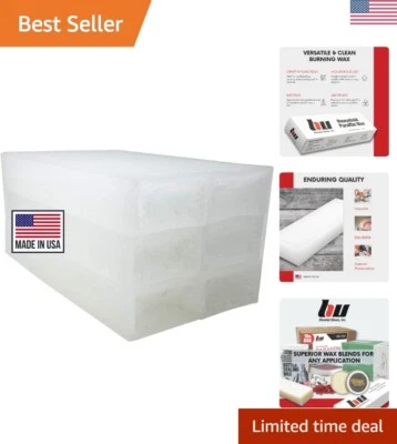 Versatile Odorless Paraffin Wax Blocks for Crafts, Candle Making & Waterproofing - Image 1 of 4