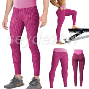 Mens Compression Tight Base Layer Pants Long Leggings Gym Sport Trousers Tik Tok - Picture 1 of 40