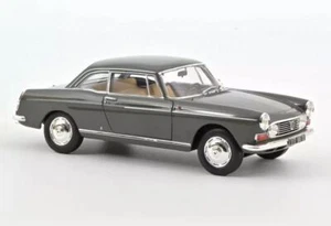 Norev 184834 Peugeot 404 Coupé 1967 Graphite Grau 1:18 Neu OVP - Bild 1 von 4