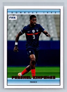 22 DONRUSS FIFA PRESNEL KIMPEMBE #10 DONRUSS 1992 TRIBUTE FRANCE - Picture 1 of 2