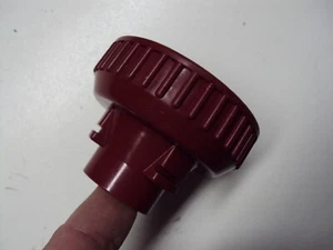 1950's Kirby vacuum front Hose Coupling Attachment vintage part Red Plastic - Picture 1 of 4