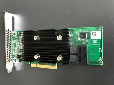 LSI HBA330 W/ CABLES SAS3008 9300-8i IT MODE ZFS PC UNRAID TRUENAS DELL 12Gb/s - Image 1 of 4