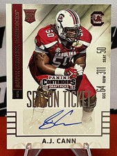 A.J. CANN (RC) ~ 2015 Contenders Draft Picks Season Ticket Auto #159 | USC