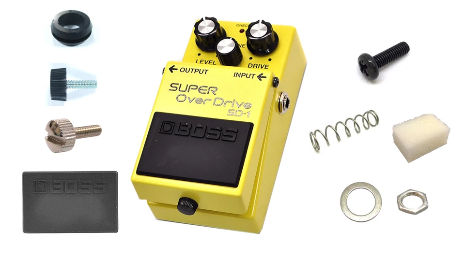 Piezas de repuesto Boss para pedales de efectos tornillo para pulgar Bush placa de pie de Japón Foto 1 de 1