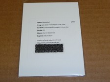 2022/23 Panini Prizm Draft Picks AARON BRADSHAW AUTOGRAPH/AUTO RED REDM. K966