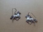 Vintage Sterling Silver earrings  Horses