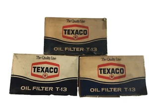 Vantage Texaco T-13 Oil Filter 3 Pack - Picture 1 of 4