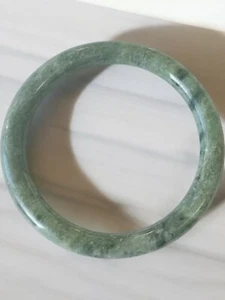 Natural Jade Bracelet bangle fine jewelry spiritual healing crystals estate Deal - Picture 1 of 2