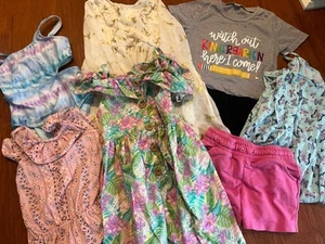 Girls headbands hats Slipper lot set Of 10 accessories Summer - Picture 1 of 7