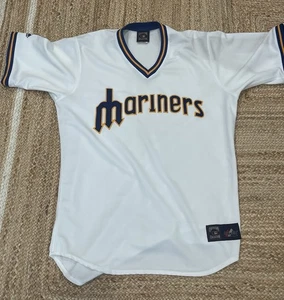 Majestic Cooperstown Collection MLB Seattle Mariners Trikot Größe Large - Bild 1 von 4