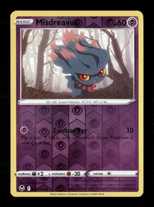 Misdreavus Holograma Inverso Común SWSH12: Silver Tempest 063/195 LP Pokemon LP - Imagen 1 de 2
