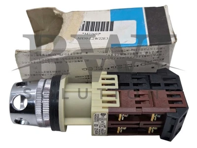 NEW Fuji Electric AH30-L2W22E3 30mm Pushbutton 30V LED Lamp AH30L2W22E3 - Image 1 of 4