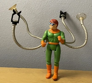 Vintage 1990 Marvel Doctor Octopus Spiderman Doc Oct 4.5” Action Figure Suction - Picture 1 of 19