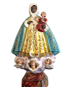 Vintage Lady of Regla Holy Figurine Religious Catholic Statue Made in Spain - Picture 1 of 14