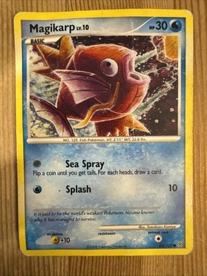Magikarp 65/100 Stormfront Regular Pokemon Card DMG - Image 1 of 2