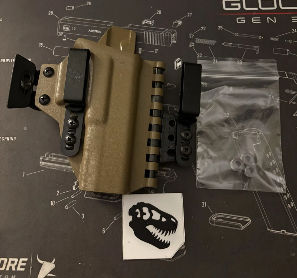 T-Rex Arms Brown Glock 17-19 Gen 1-5 Sidecar (Brand New) (Fast Shipping!!) - Image 1 of 4