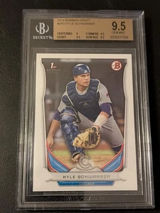 2014 BOWMAN DRAFT KYLE SCHWARBER ROOKIE CARD #DP2, GRADED BGS 9.5! - Picture 1 of 1