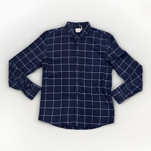 Faherty Men's The All Time Shirt - Navy Dusk Windowpane, Large, MWF2309, New - Picture 1 of 7