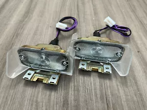 1965 Pontiac GTO Lemans Tempest Clear Front Turn Signal Light Assemblies - Picture 1 of 3