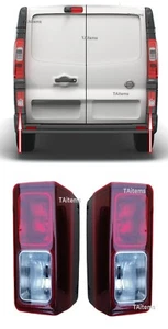 PAIR REAR TAIL L+R FOG+REVERSE LIGHTS FOR NISSAN NV300 2016-2023 LHD FOR EU - Picture 1 of 13