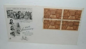 1948 INDIAN CENTENNIAL, Oklahoma tribes, FDC first-day cover, Art Craft cachet - Picture 1 of 1