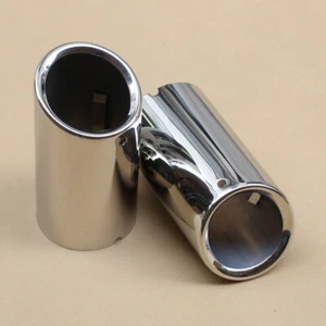 2PCS Exhaust Tail Rear Muffler Pipe Tip For BMW 325 328 E90 E92 E93 Accessories - Picture 1 of 9