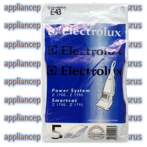 Electrolux E43 Upright Vacuum Bags for Power System Smartvac Z1700 - Z1795 - Picture 1 of 1