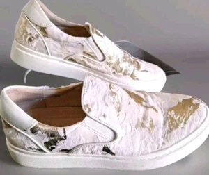 Zapatos Vaneli Yodel Crema Platino Cabello de becerro Acentos Dorados Marmi Para Mujer Talla 8.0 - Imagen 1 de 23
