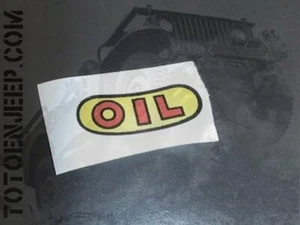 DECALCOMANIE POSE A L EAU . HARLEY DAVIDSON WLA WLC HUILE us ww2 . jeep willys - Picture 1 of 4