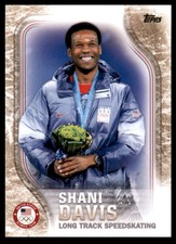 2018 Topps U.S. Olympic Team Gold #USA39 Shani Davis/25