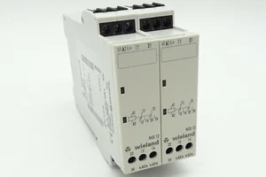2x Koppelrelais WIELAND NGS 12 Coupling Relay Schaltrelais Switching Relay 230V - Bild 1 von 6