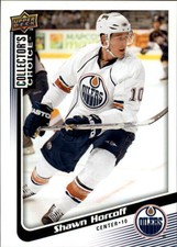2009-10 Collector's Choice Oilers Hockey Card #63 Shawn Horcoff