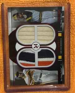 Tony Gwynn-Ozzie Smith 2024 Topps Museum Primary Pieces Quad Relic Legend Red/10 - Picture 1 of 6