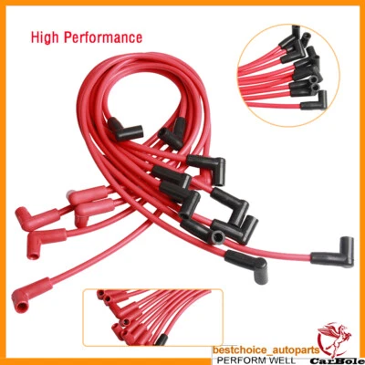 Cables de bujía HEI de alto rendimiento de 8 mm para Chevrolet Malibu Buick Regal EE. UU. Foto 1 de 4