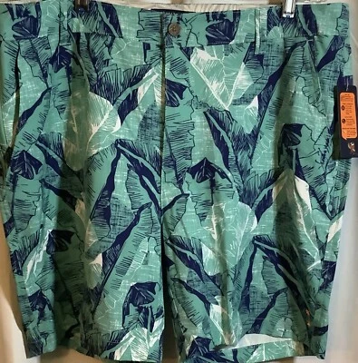Pantalones cortos para hombre de Margaritaville, talla 36-7 pulgadas de largo, absorbentes de humedad, nuevos Foto 1 de 4