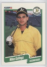 1990 Fleer Printed in Canada Mike Gallego #7